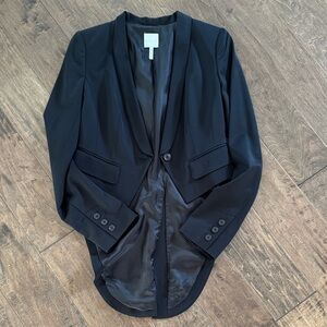 Leith Midnight Black Women's Suit Jacket